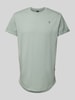 G-Star Raw T-shirt z detalem z logo Miętowy