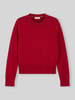 Tommy Hilfiger sweter z czystej bawełny w kroju regular fit Bordowy
