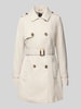 Zero Trenchcoat met tailleriem Zand