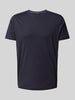 Lerros T-shirt met ronde hals Marineblauw