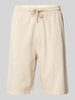 s.Oliver RED LABEL Regular Fit Bermudas in Melange-Optik Beige