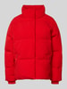 Mustang Steppjacke mit Stehkragen und Reißverschluss Modell 'Gillan' Rot