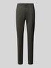 Christian Berg Woman Skinny fit broek met elastische band Donkergroen