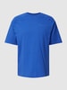 CHAMPION T-Shirt mit Logo-Print Royalblau