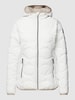 G.I.G.A. DX Jacke mit Label-Details Offwhite Melange