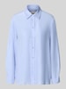 Weekend Max Mara Regular Fit Langarmbluse aus reiner Seide Modell 'PALANCA' Hellblau