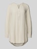 Christian Berg Woman Bluse mit feinem Allover-Muster Beige