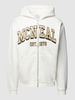 MCNEAL Sweatjacke mit Label-Statement  Offwhite