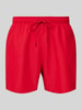 Tommy Hilfiger Badeshorts mit elastischem Bund Modell 'ORIGINAL' Rot