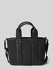 HUGO Torebka do ręki z papieru model 'BECKY ST_MINI TOTE' Czarny