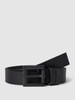 G-Star Raw Leren riem met doornsluiting, model 'New duko' Zwart