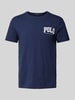 Polo Ralph Lauren T-shirt met labelprint Marineblauw