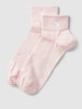 Puma Sokken met logoprint in een set van 2 paar Rosé gemêleerd
