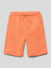 s.Oliver RED LABEL Sweatshorts mit Eingrifftaschen Orange