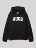 HUGO Hoodie mit Kapuze Black