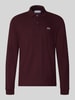 Lacoste Regular Fit Poloshirt aus reiner Baumwolle Bordeaux