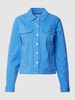 Fransa Jeansjacke mit Brusttaschen Modell 'VOTWILL' Royalblau