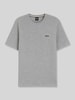 BOSS regular fit T-shirt van katoenmix Middengrijs
