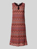 ROBE LÉGÈRE Sukienka o długości do kolan z wycięciem w kształcie łezki Czerwony