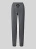 Soyaconcept Slim fit sweatpants met tunnelkoord, model 'BANU' Middengrijs