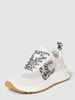 Marc Cain Bags & Shoes Sneaker mit Animal-Print Weiss