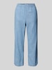 Angels Spodnie materiałowe o kroju regular fit z elastycznym pasem model ‘Linn Jump’ Jasnoniebieski