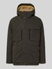 camel active Parka met capuchon Donkerbruin
