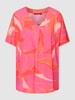 Betty Barclay Blouse met all-over motief Roze