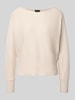 s.Oliver BLACK LABEL Comfort Fit Strickpullover aus Viskose-Mix Sand