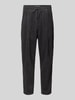 Marc O'Polo DENIM Regular Waist Cordhose mit Tunnelzugbund Graphit