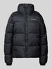 COLUMBIA Steppjacke mit Label-Print Black