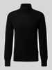 DIGEL Kaschmirpullover mit Rollkragen Modell 'Francis' Metallic Black