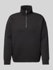 CK Calvin Klein Sweatshirt mit Label-Detail Black