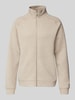 Casual Friday Sweatjacke mit Reißverschluss Modell 'SIGURD' Beige