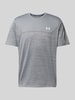 Under Armour Regular fit T-shirt met logoprint, model 'Tech' Middengrijs