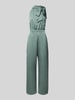 Swing Jumpsuit met opstaande kraag Lindegroen