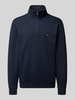 Tommy Hilfiger Regular fit schipperstrui van katoenmix  Marineblauw