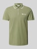 s.Oliver RED LABEL Regular fit poloshirt met labelprint Lichtgroen