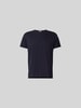 Filippa K Regular Fit T-Shirt mit Rollsaum Marine