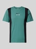 Nike T-shirt z nadrukiem z logo Ciemnoszary