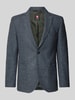 CG - Club of Gents Slim fit 2-knoops colbert met reverskraag, model 'Adyson' Marineblauw