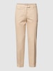 SEDUCTIVE Pantalon met kleine paspelzak, model 'VICKY' Beige