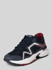 Tommy Hilfiger Sneakersy z nadrukiem z logo model ‘RUNNER TECH’ Granatowy