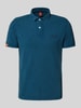 Superdry Regular Fit Poloshirt mit Label-Stitching Blau