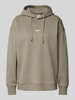 Jake*s Casual Oversized Hoodie mit Label-Print Schilf