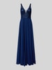 Hey Kyla Abendkleid mit Paillettenbesatz Blau