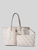 Guess Handtasche im Logo-Design Modell 'ERENIA' Taupe