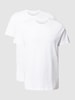 BOSS T-Shirt mit Rundhalsausschnitt im 2er-Pack Modell 'ComfortS' Weiss