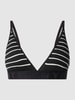 DKNY Biustonosz typu bralette z wyjmowanymi miseczkami  Czarny