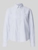 Gant Hemdbluse mit Button-Down-Kragen und Sportmanschetten Hellgruen